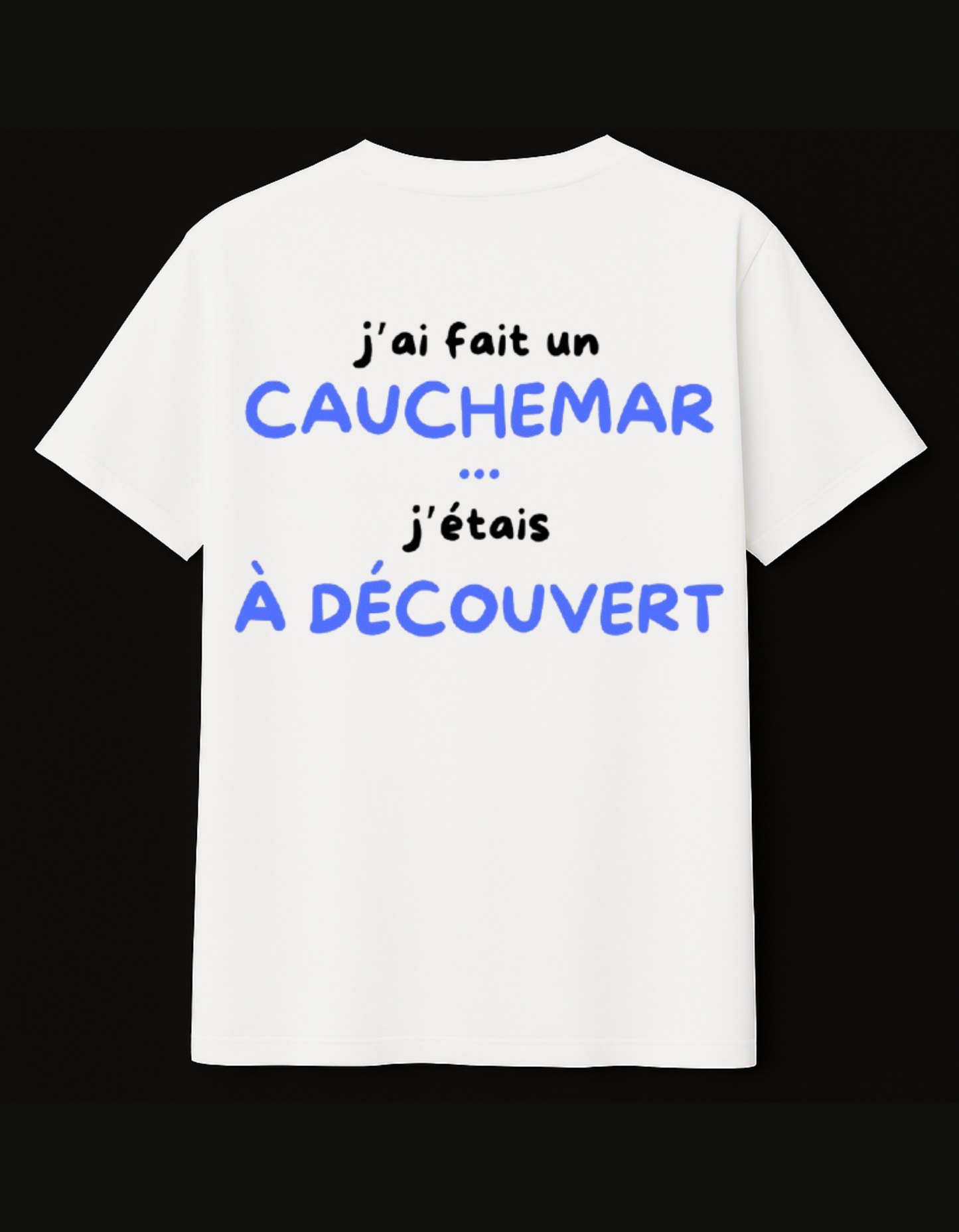 J’AI FAIT UN CAUCHEMAR J’ÉTAIS À DÉCOUVERT