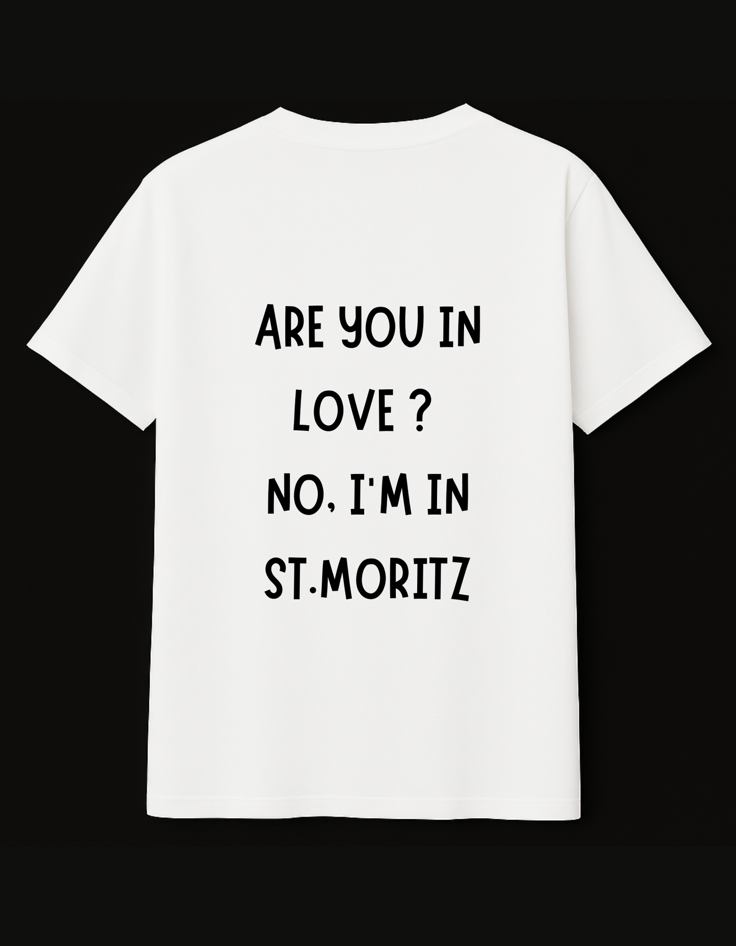 T-SHIRT ST- MORITZ