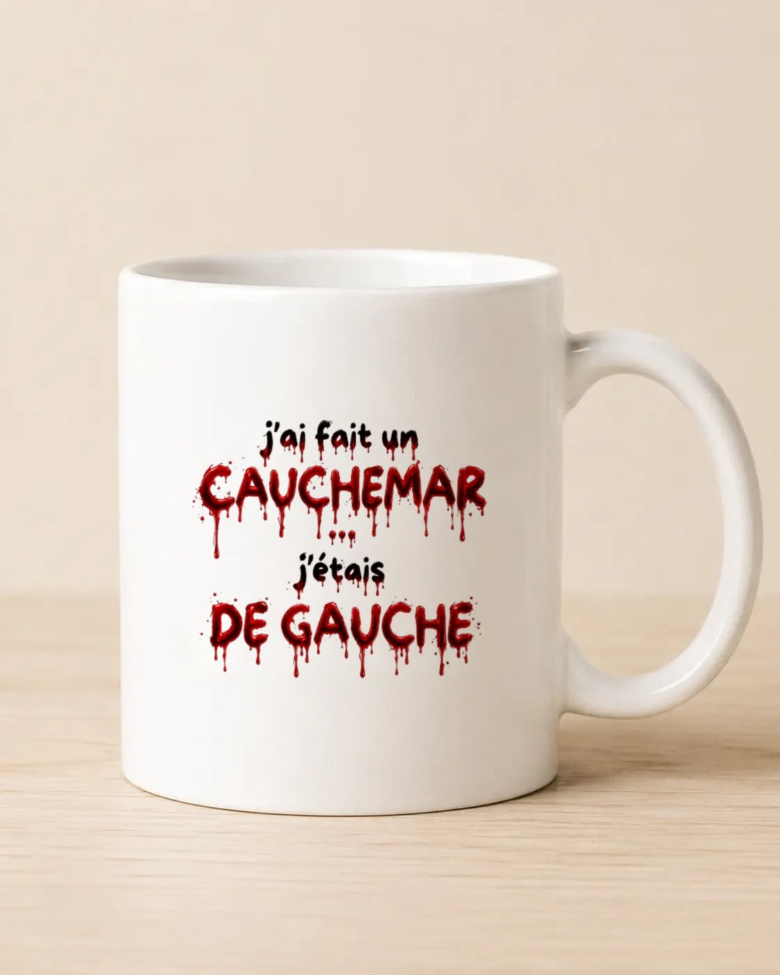 Mug Cauchemar édition sang