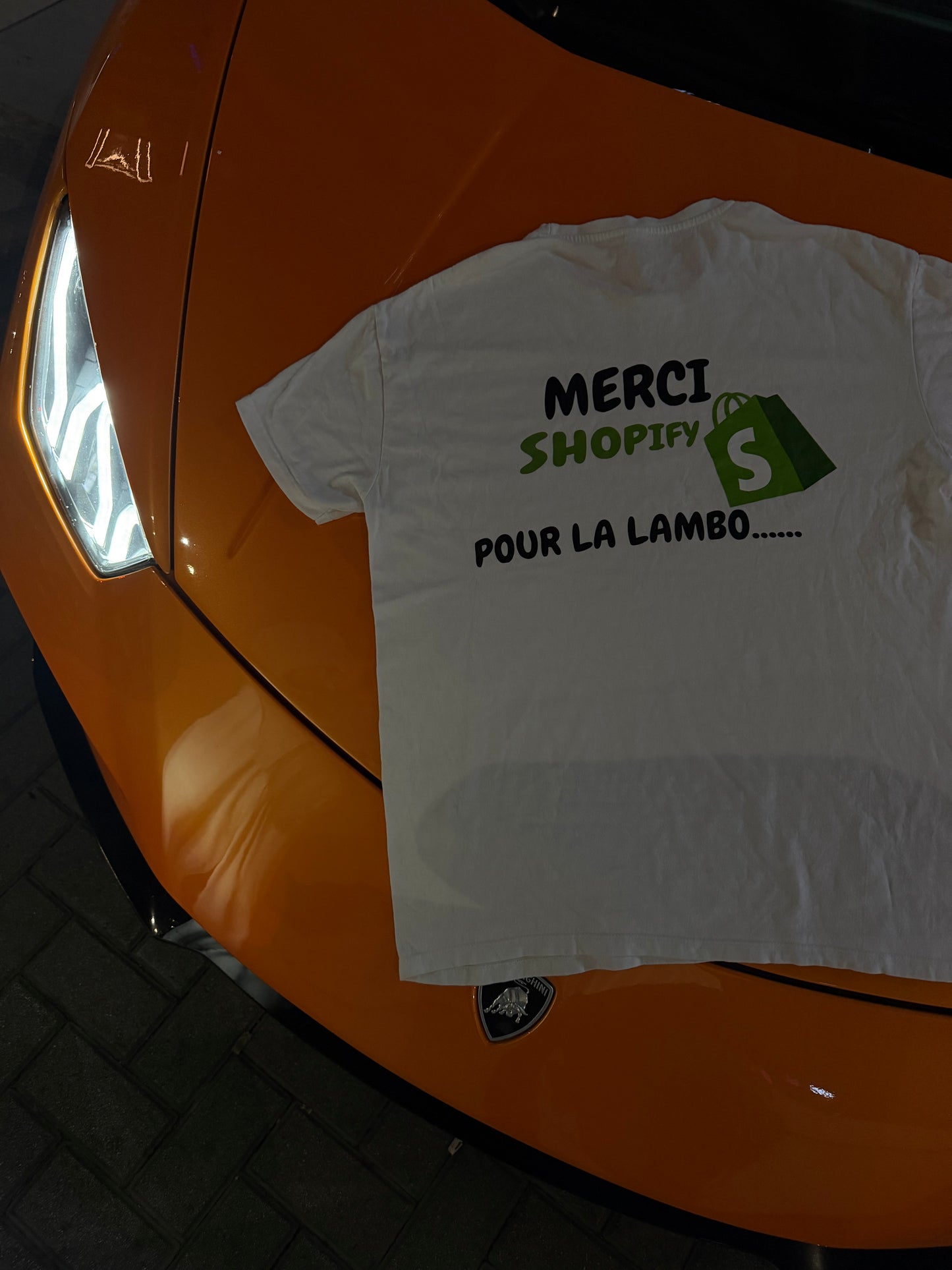 Merci Shopify Pour La Lambo