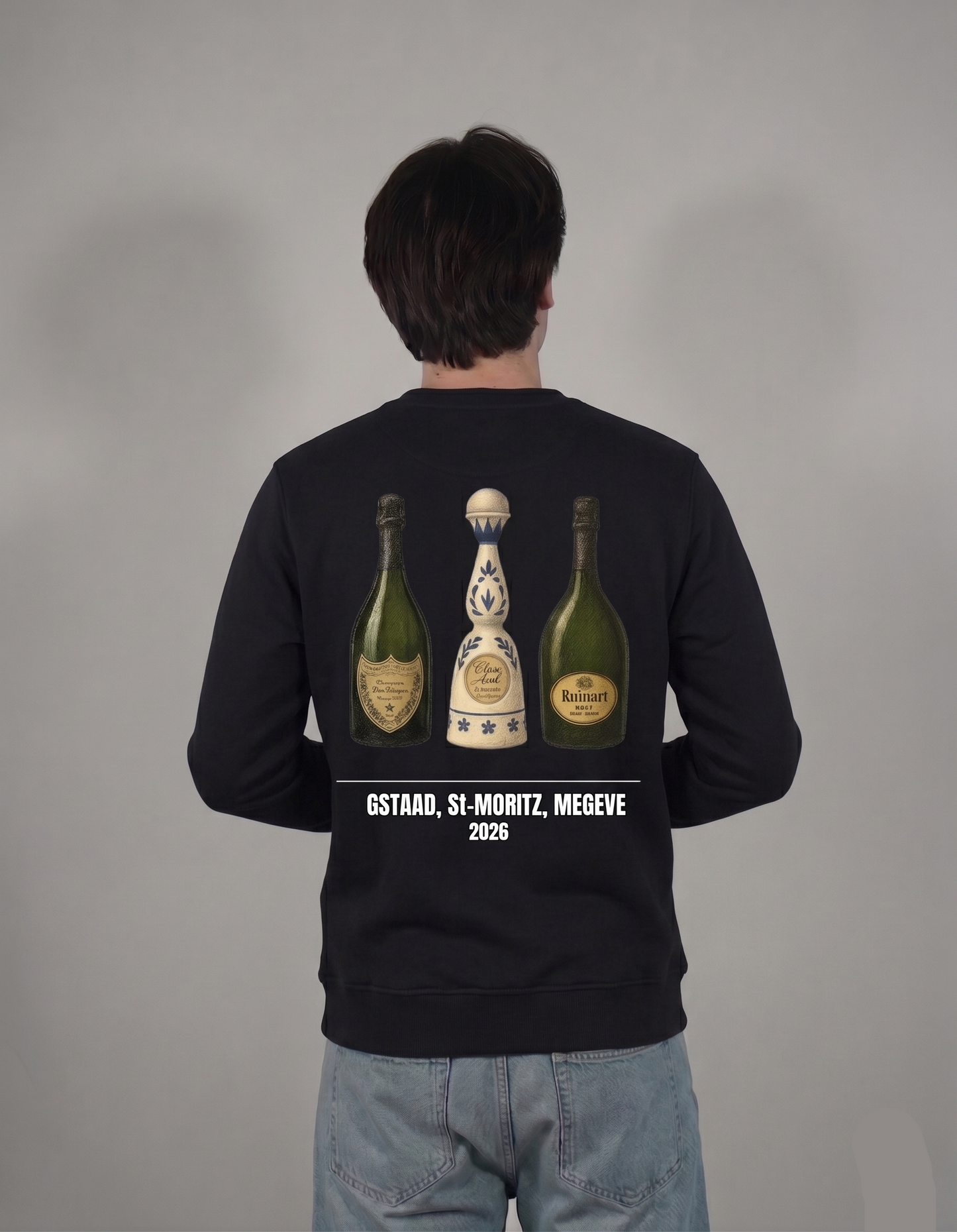 Pull "Gstaad, St-Moritz, Megeve"