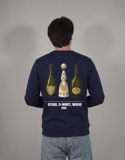 Pull "Gstaad, St-Moritz, Megeve"