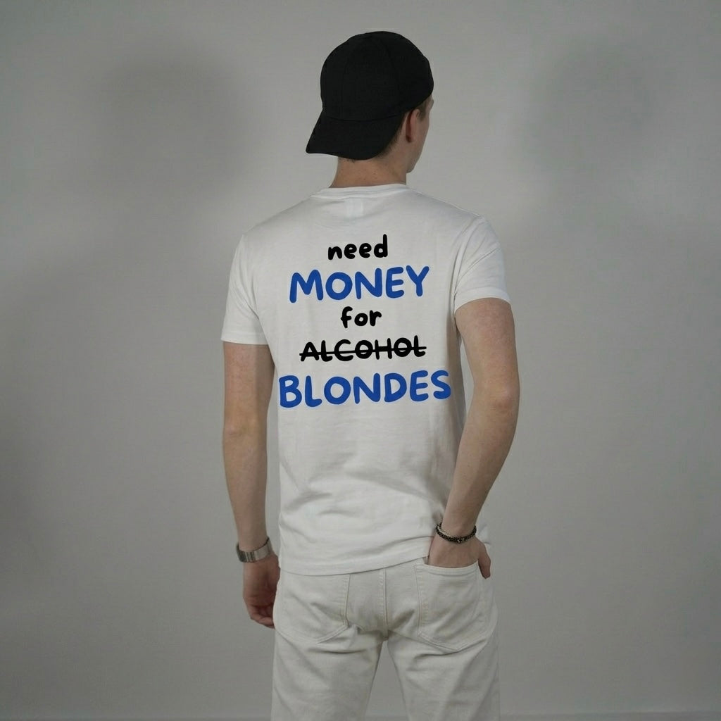 NEED MONEY FOR BLONDES