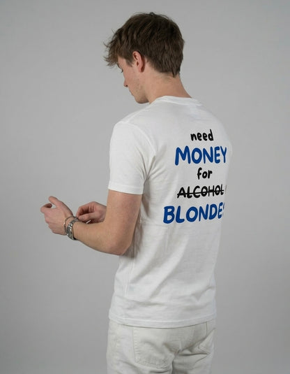 NEED MONEY FOR BLONDES