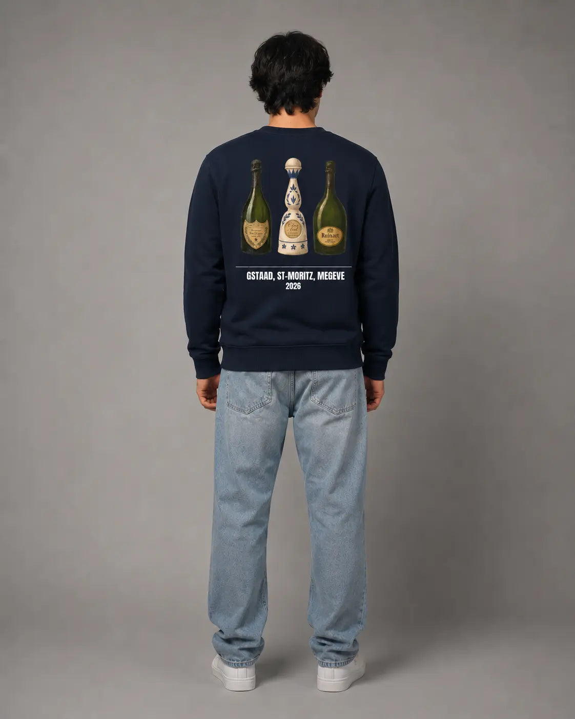 Pull "Gstaad, St-Moritz, Megeve"