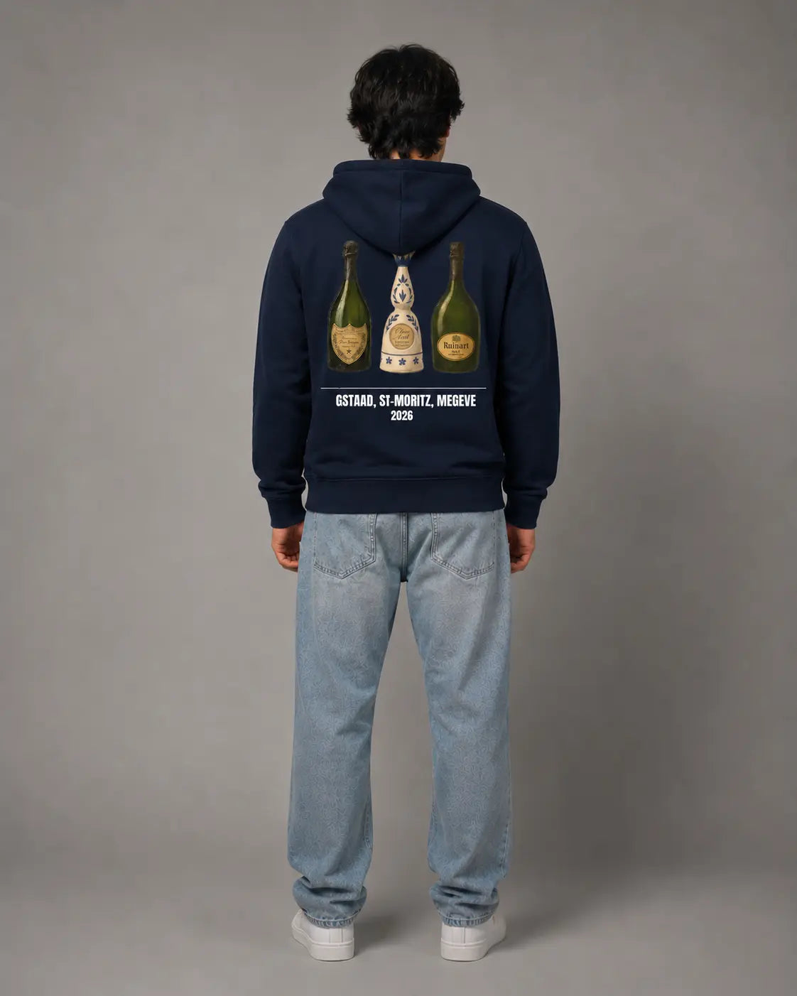 Pull "Gstaad, St-Moritz, Megeve"