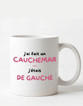  Mug Hustle Wear "J'ai fait un cauchemar" mug entrepreneur bureau rose